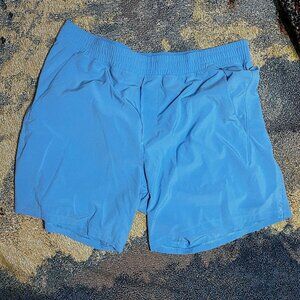 Lululemon Pace Breaker Linerless 7" XL Areo Blue